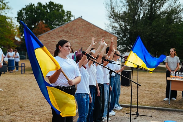 Облаштування спортивно-ігрового майданчика для учнів, Великобалківська гімназія